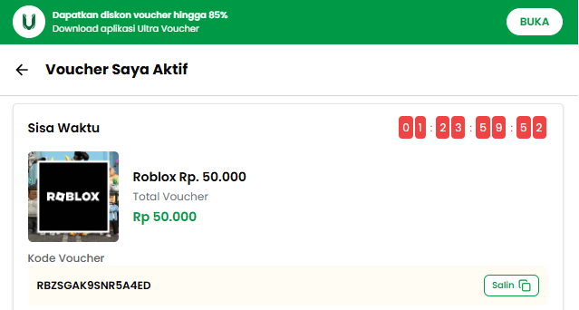 cek kode voucher