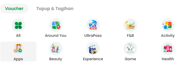 pilih kategori apps