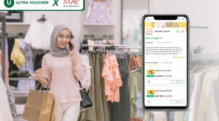 Kolaborasi Ultra Voucher dan MAP untuk Hari Raya Melalui Voucher Belanja