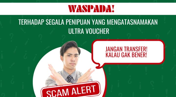 Penipuan Mengatasnamakan Ultra Voucher