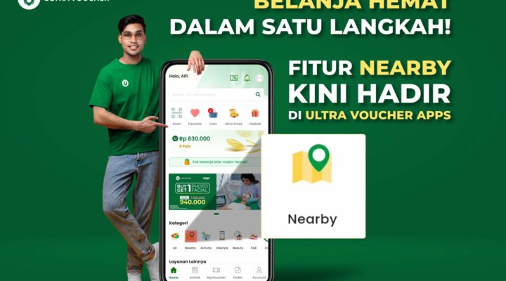 Fitur Nearby di Aplikasi Ultra Voucher