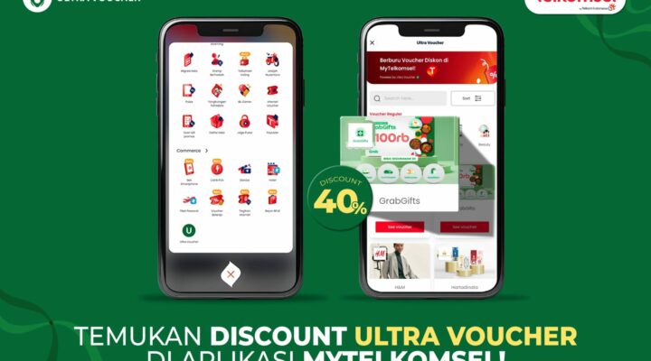Temukan Diskon Ultra Voucher di Aplikasi MyTelkomsel