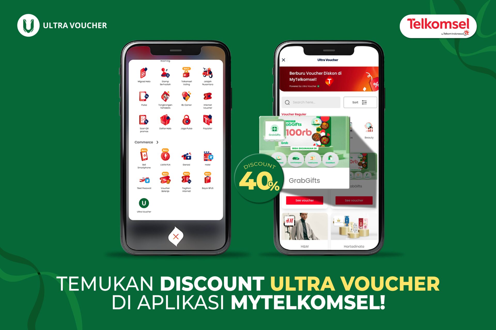 Temukan Diskon Ultra Voucher di Aplikasi MyTelkomsel