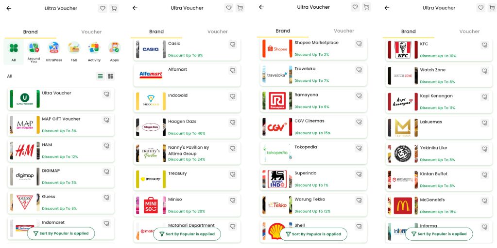 voucher list ultra voucher apps