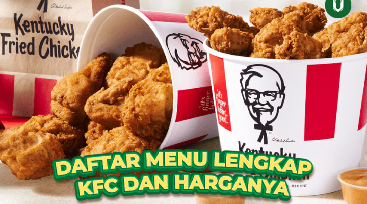 menu KFC dan harganya