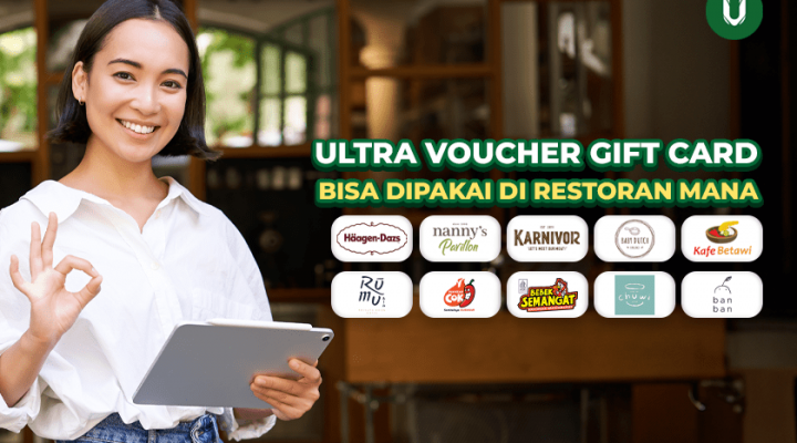 ultra voucher gift card bisa redeem offline di restoran mana