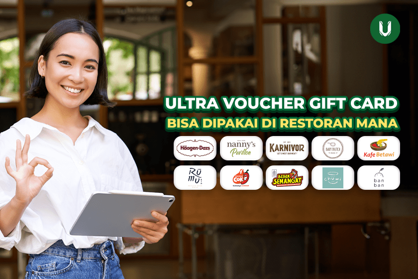 ultra voucher gift card bisa redeem offline di restoran mana