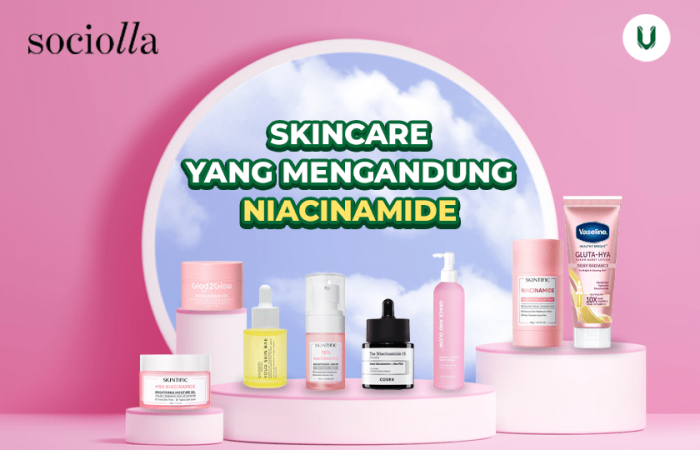 skincare yang mengandung niacinamide
