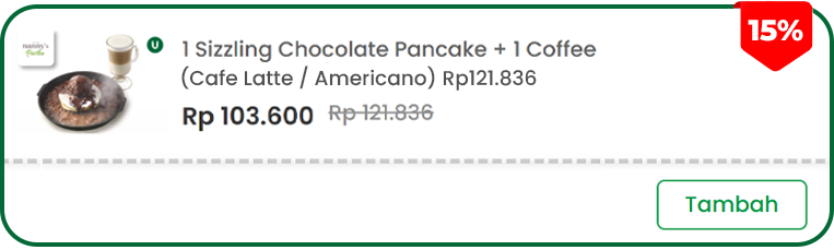sizzling chocolate pancake
