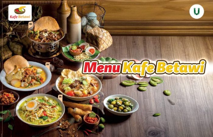 Menu Kafe Betawi