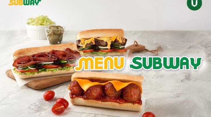 menu subway