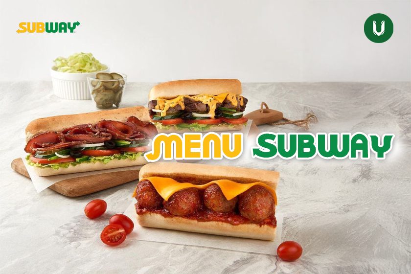menu subway