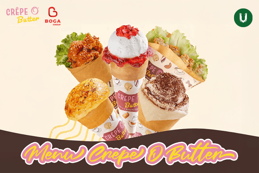 menu crepe o butter