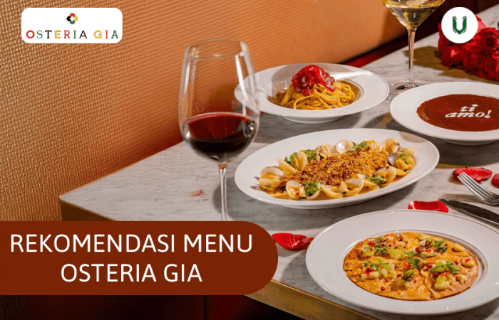 menu osteria gia